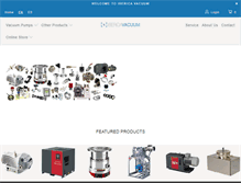 Tablet Screenshot of ibericavacuum.com